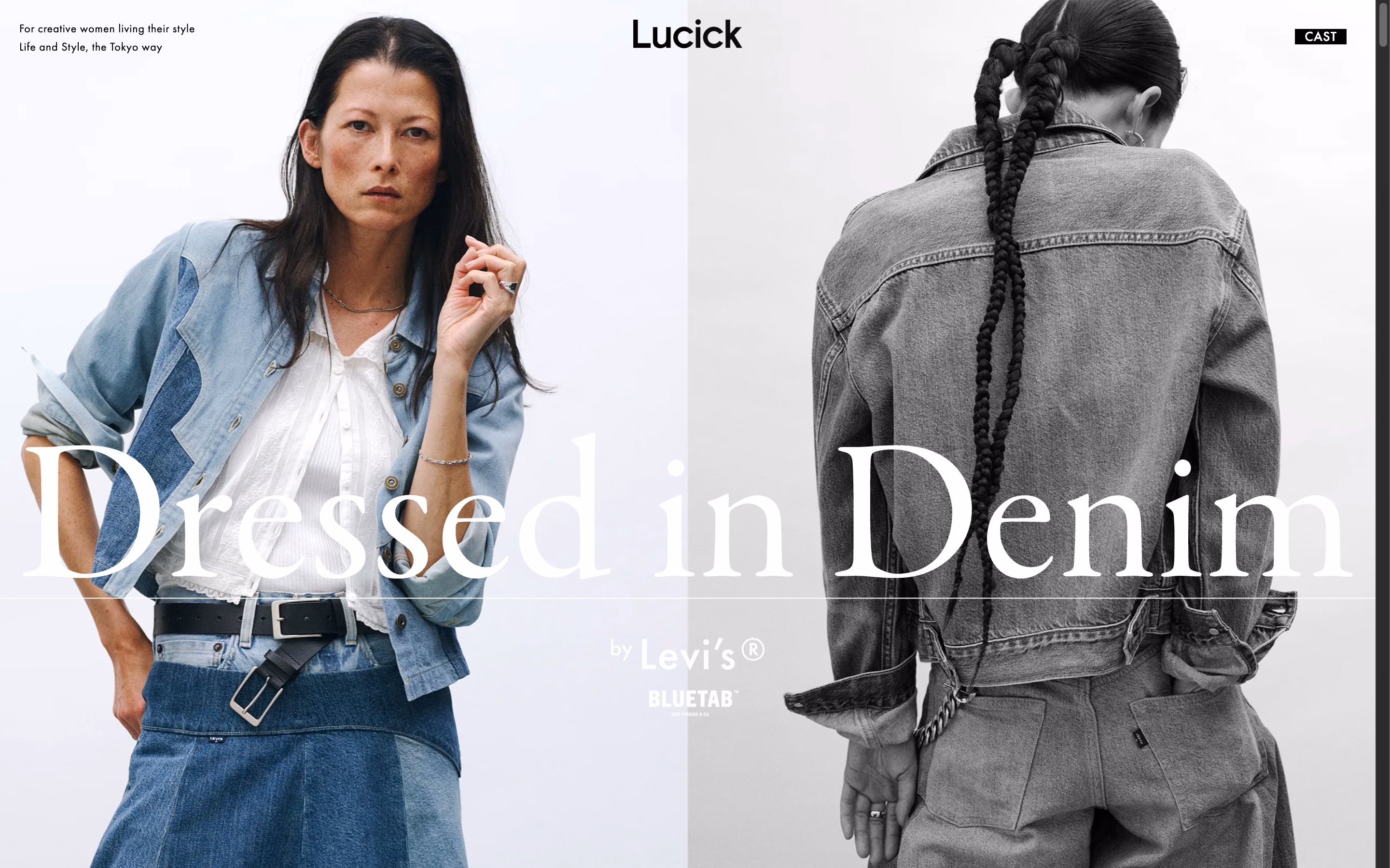 Lucick × Levi’s “Dressed in Denim”